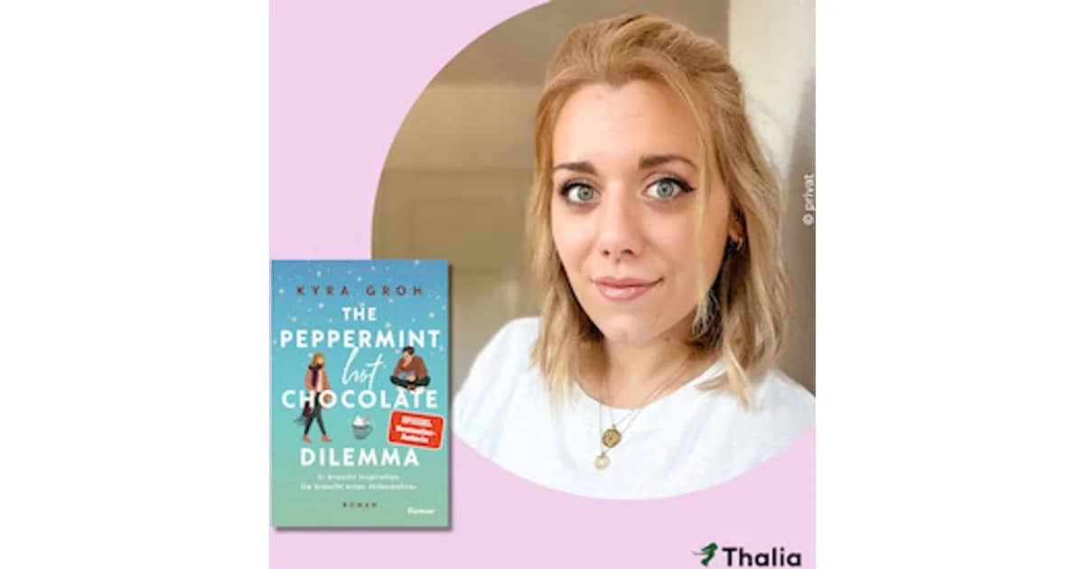 Thalia Hamburg, Spitalerstraße (VST 139065800) - BookTalk mit Kyra Groh zu "The Peppermint Hot Chocolate Dilemma"