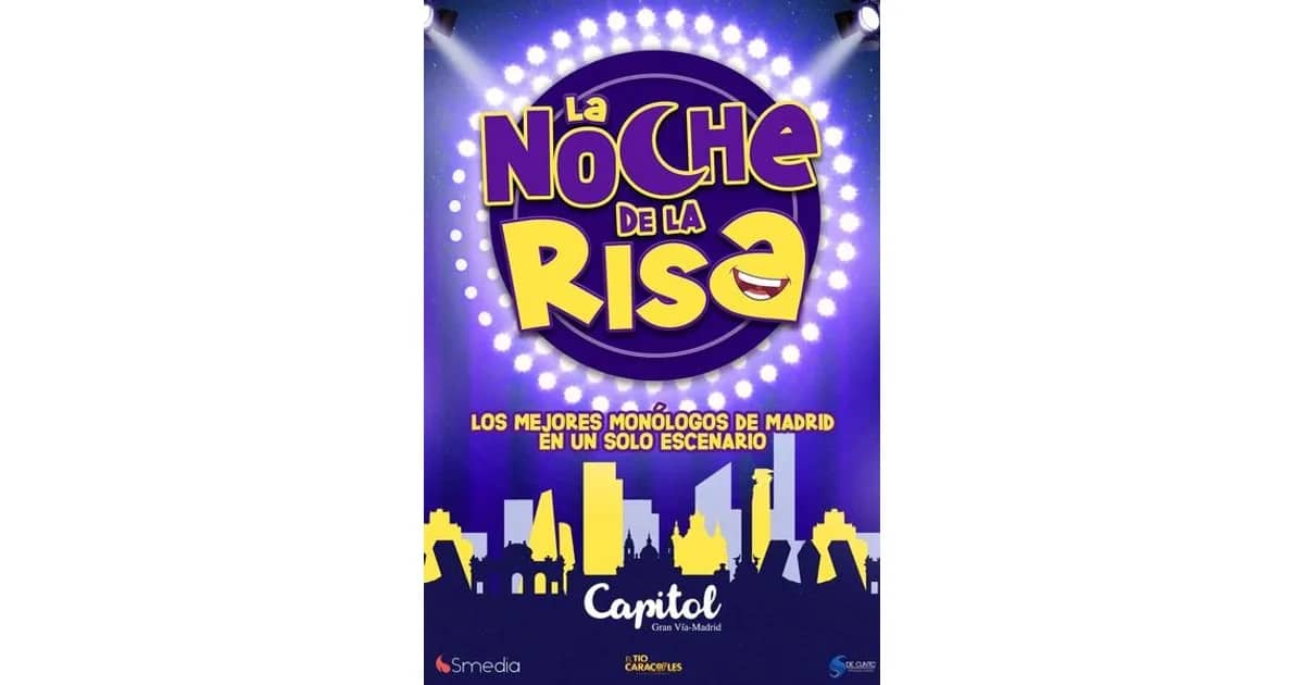 La Noche de la Risa event poster