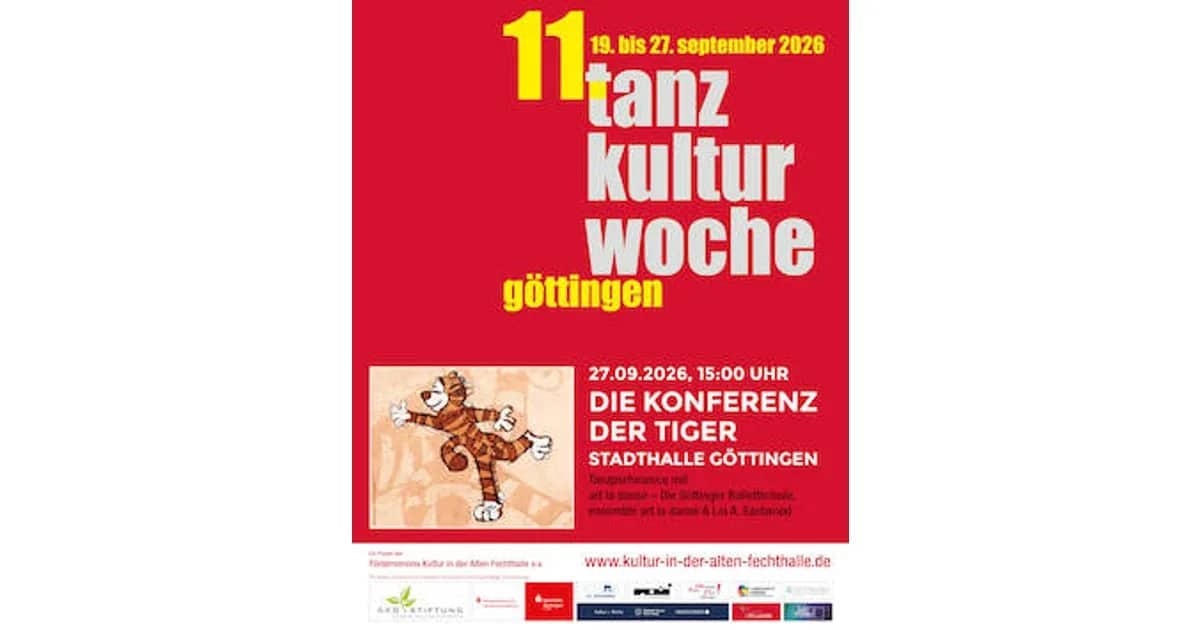 11. Tanz-Kultur-Woche 2026 - Die Konferenz der Tiger
