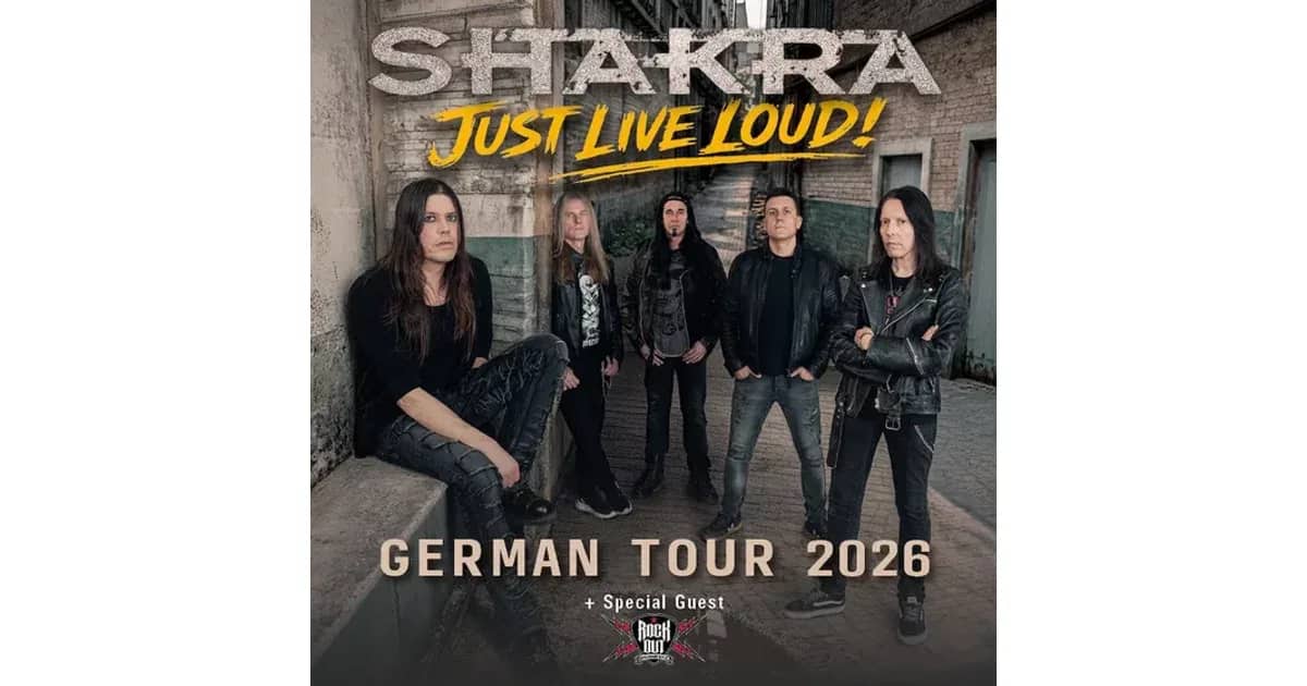 Shakra - Just Live Loud Tour 2026