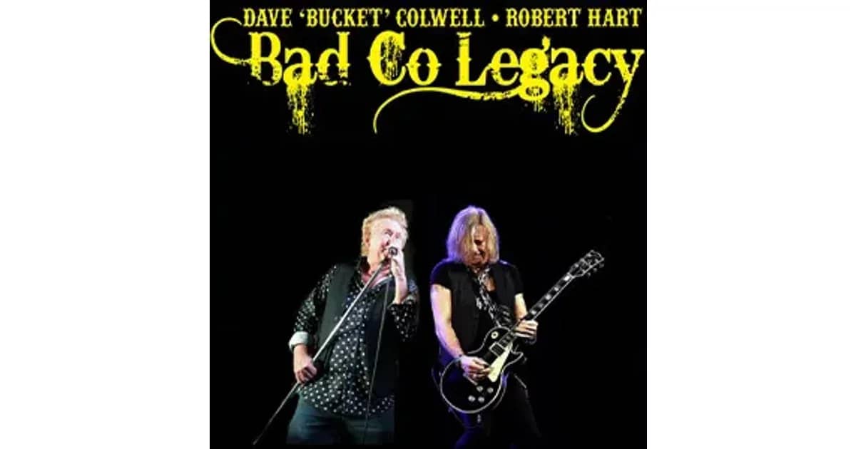 Bad Company - Legacy feat Dave Colwell & Robert Hart - ROM Entertainment & Libby Rockt! Präsentieren