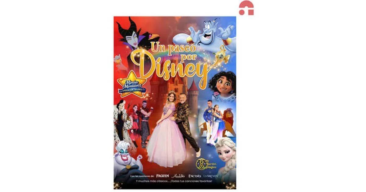Un Paseo por Disney event poster
