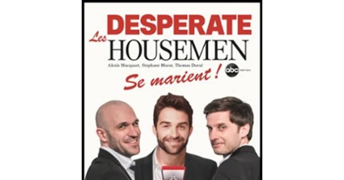 Les Desperate Housemen se Marient ! event poster