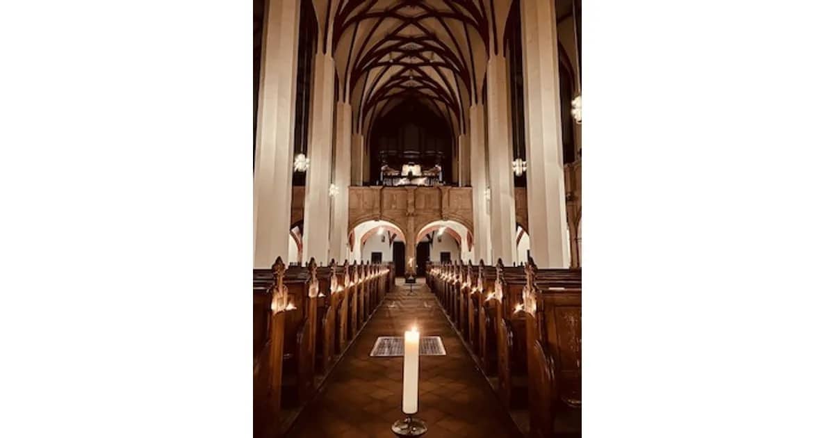 Orgelkonzert im Kerzenschein