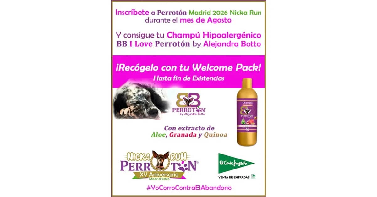 Perrotón Madrid 2026 Nicka Run event poster