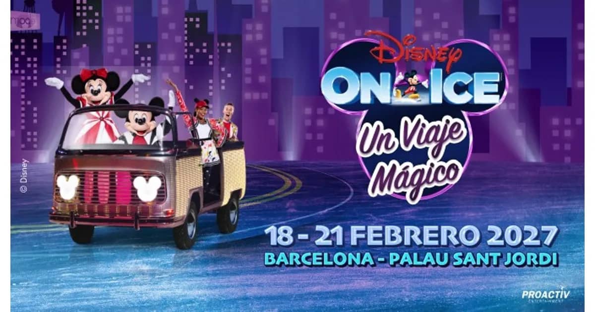 Disney On Ice: Un Viaje Mágico event poster
