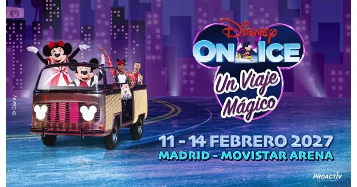 Disney On Ice: Un Viaje Mágico event poster