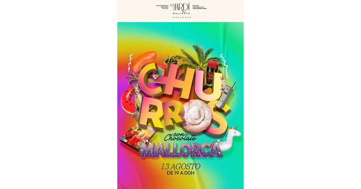 Churros con Chocolate - Es Jardí event poster