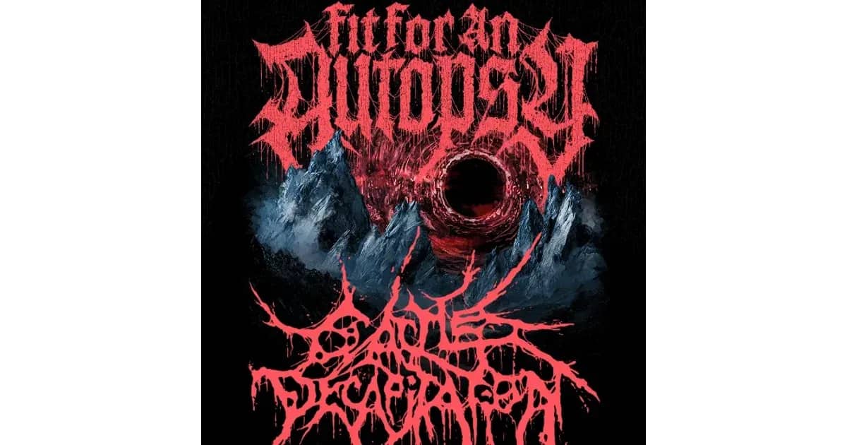 THY ART IS MURDER / Special Guests: FIT FOR AN AUTOPSY / SIGNS OF THE SWARM / SUN EATER - European Summer 2026
