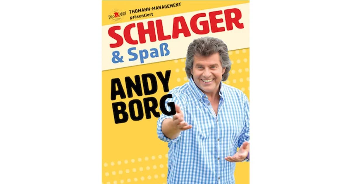 Schlager & Spaß mit Andy Borg