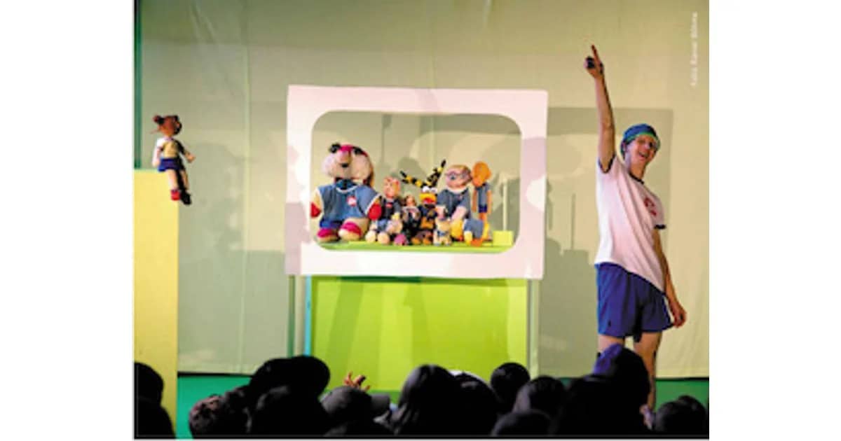 SPIELKORB Kindertheater - Vollpfosten