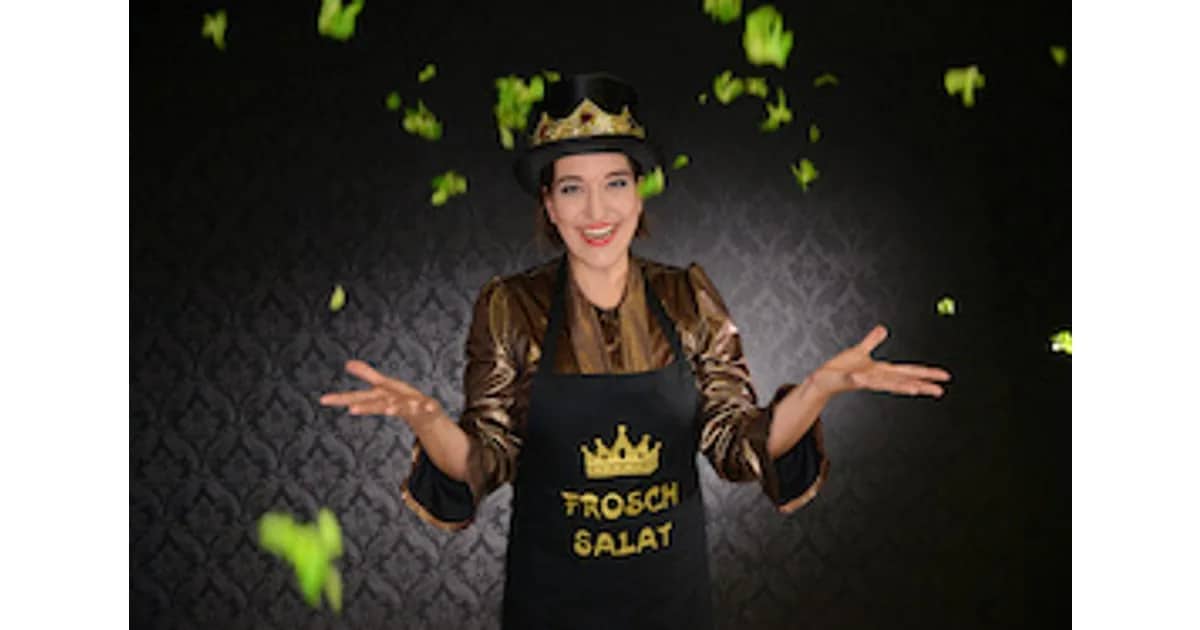 Froschsalat - eine herrlich komische one Woman Show