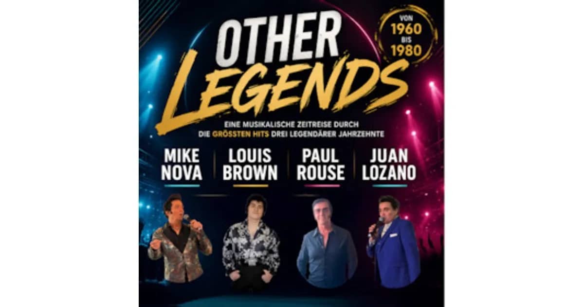 Other Legends von 1960 bis 1980 - mit Mike Nova, Louis Brown, Paul Rouse und Juan Lozano