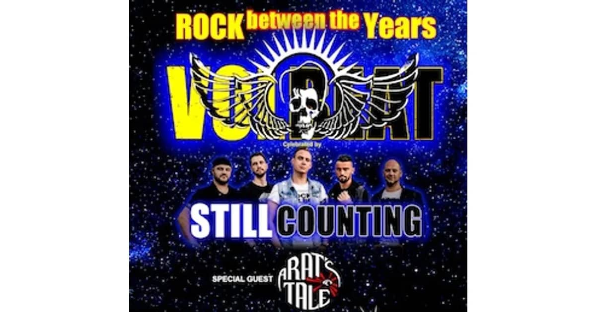 STILL COUNTING feat ROCK BETWEEN THE YEARS - VOLBEAT TRIBUTE SHOW.Supported by A RATS TALE