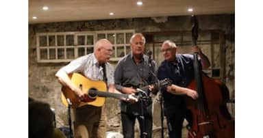 Trio Lowell Coppo Kärner im Folkclub Prisma e.V. Pforzheim