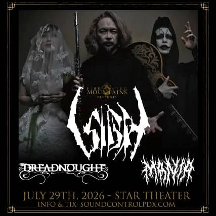 SIGH (JAPAN) with Dreadnought (Denver) and Mania