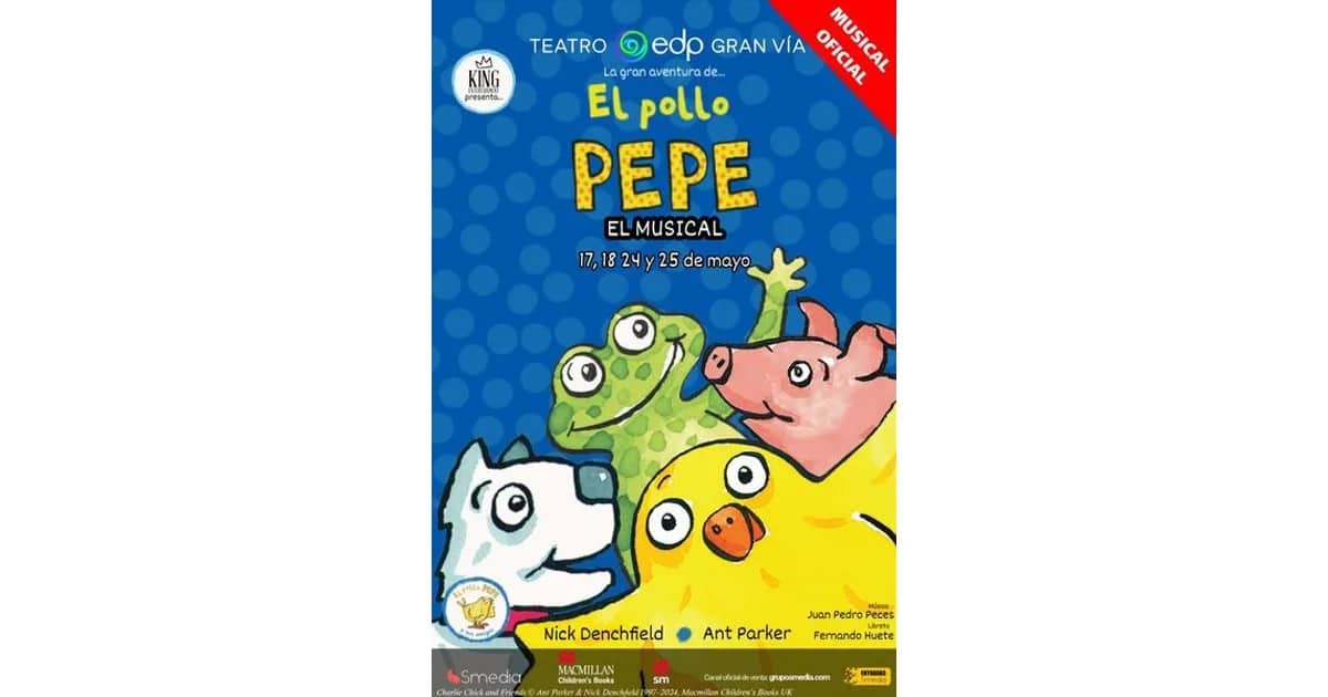 La gran aventura de el pollo pepe. El musical event poster