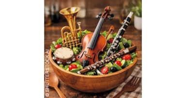 Young musicians from the region