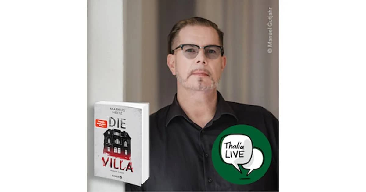Thalia Halle (157145622) - Autorenlesung mit Markus Heitz - "Die Villa"