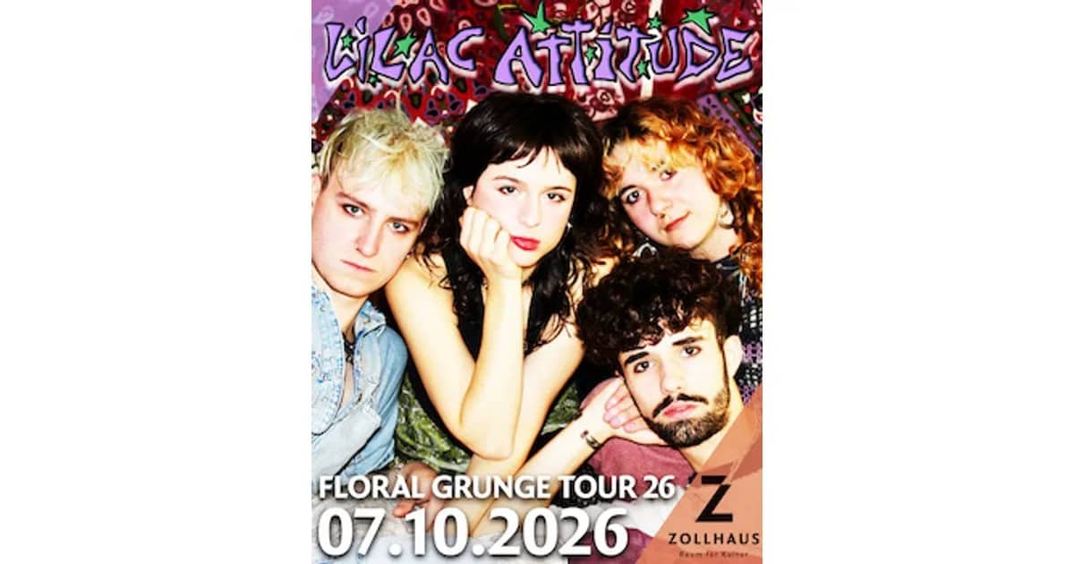 LILAC ATTITUDE - Floral Grunge Tour 2026