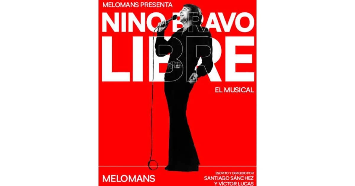 Nino Bravo Libre event poster