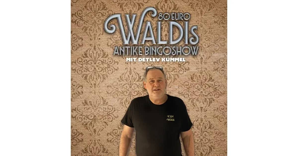 80 EURO WALDIs - ANTIKE BINGOSHOW