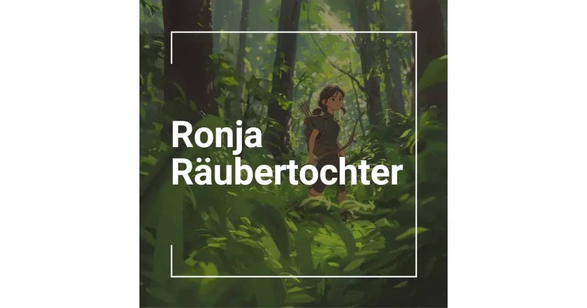 Ronja Räubertochter event poster