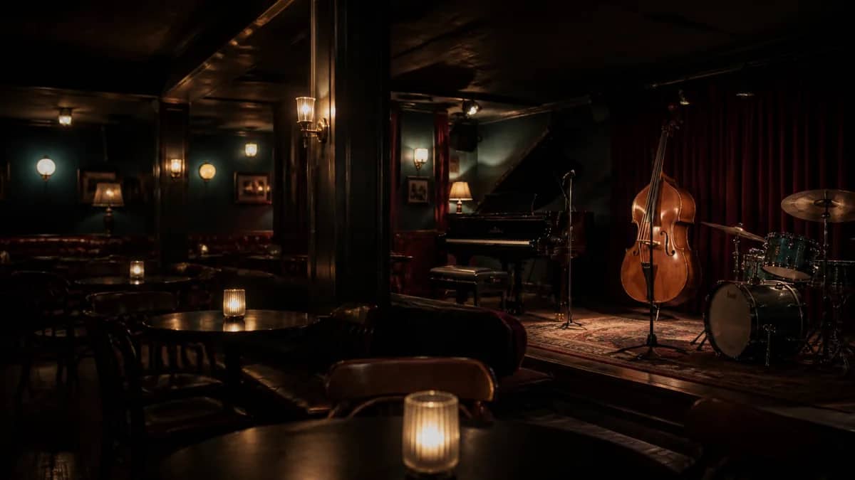 A live music performance.