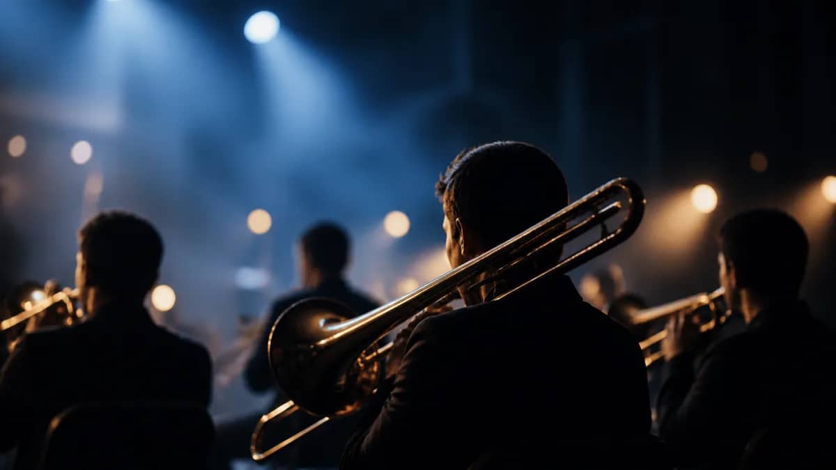 A live music performance.