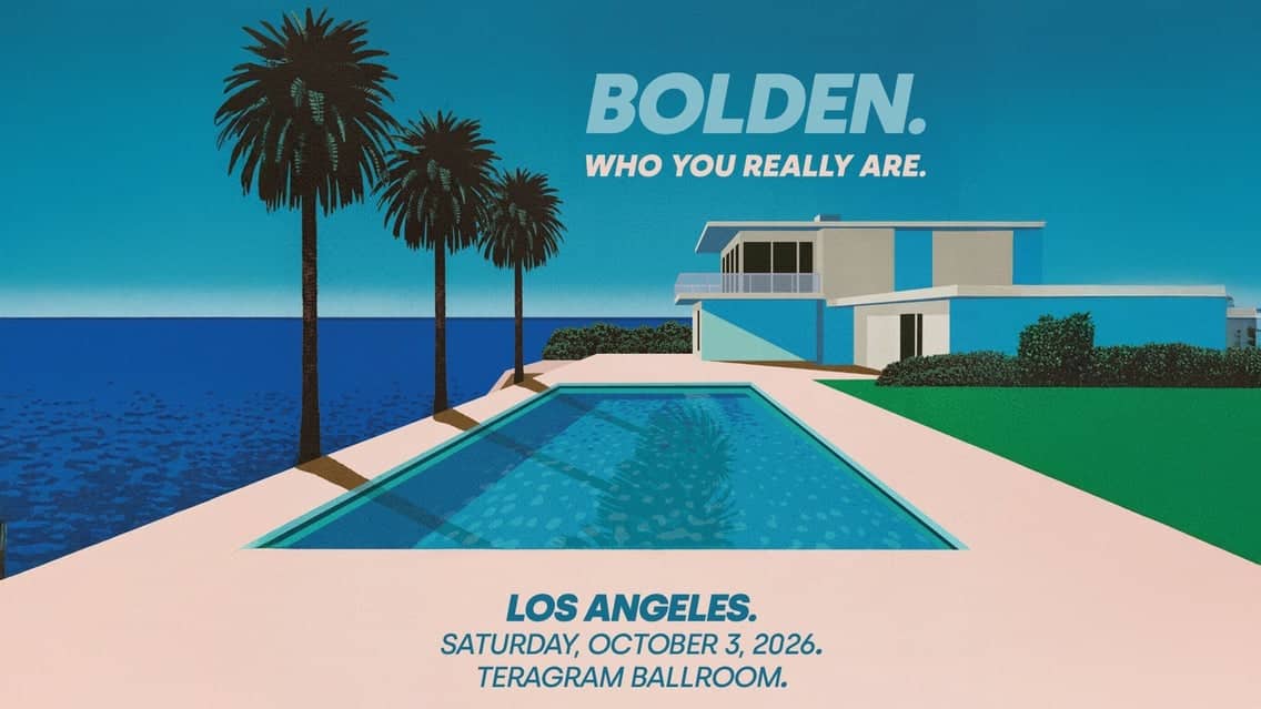 Bolden. Who you really are. Tour 2026.