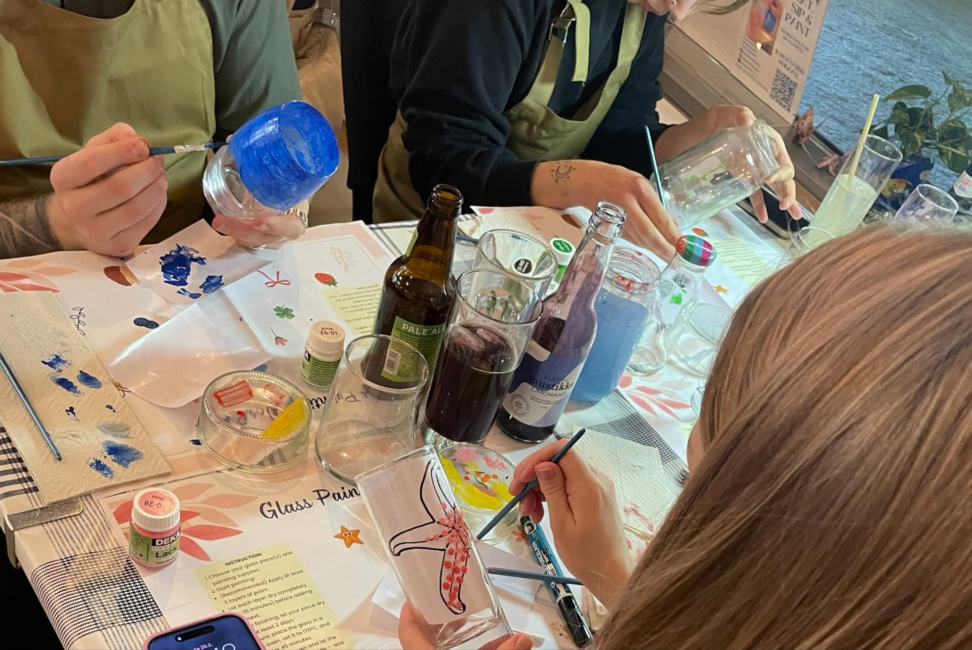 Upcycled Glass Painting Workshop event image