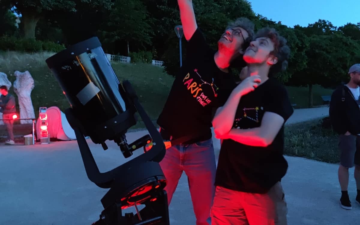 Soirée d'observation Paris sous les étoiles