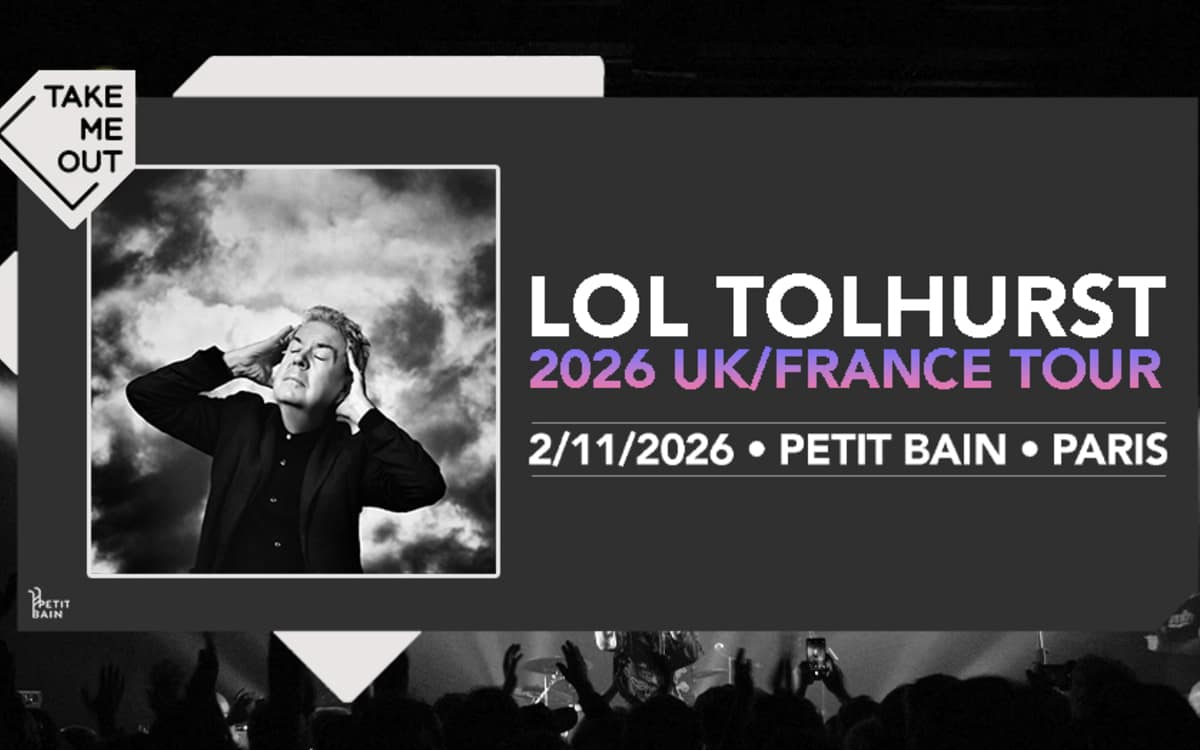 Take Me Out : Lol Tolhurst en concert à Paris ! event image