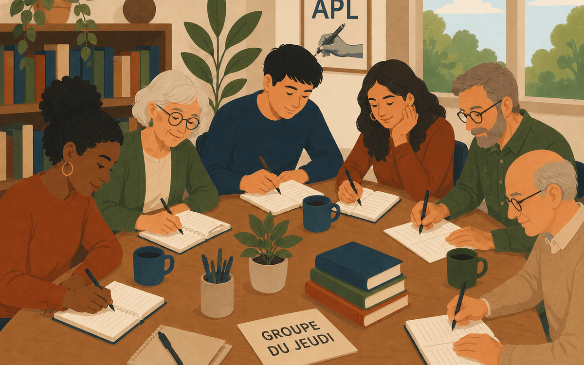 Atelier d'écriture à la carte event image
