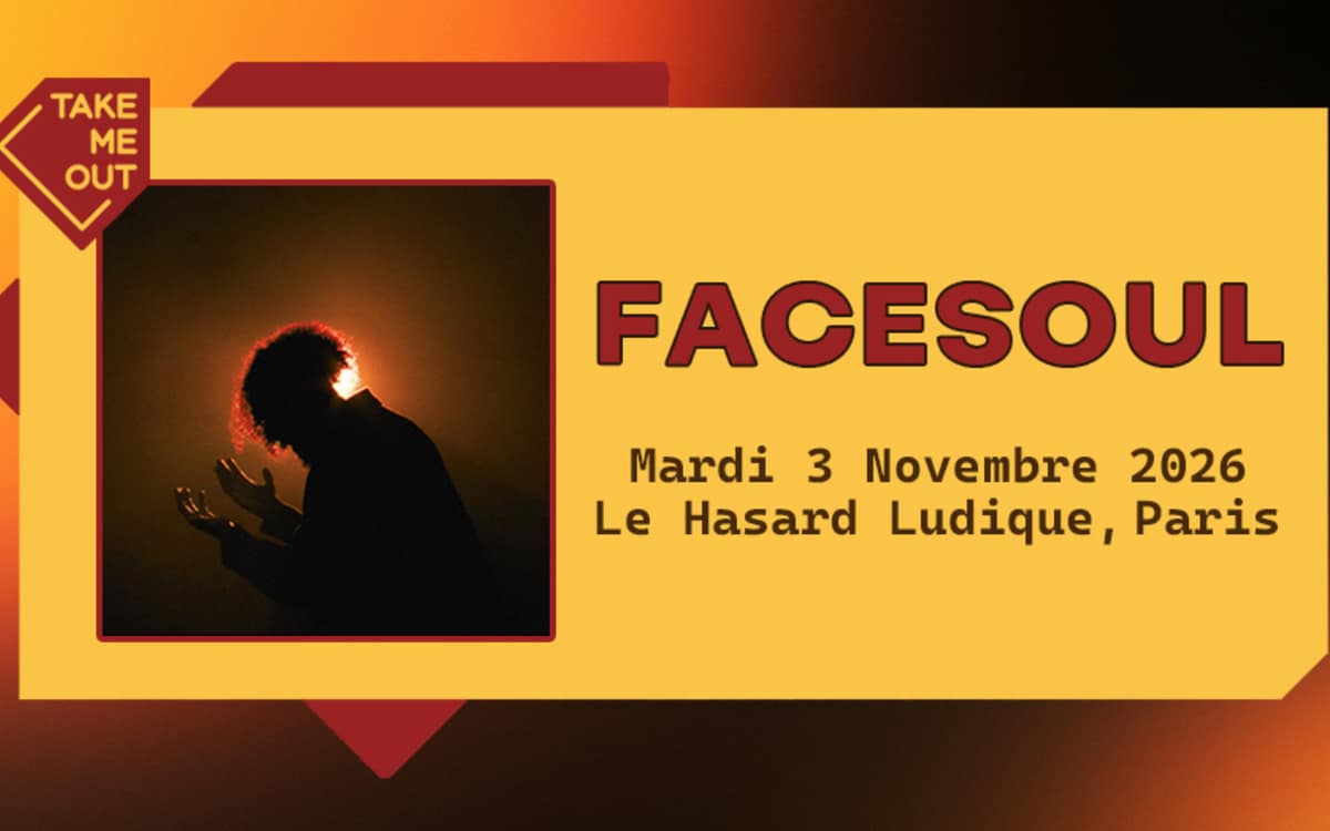 Take Me Out : Facesoul en concert à Paris ! event image