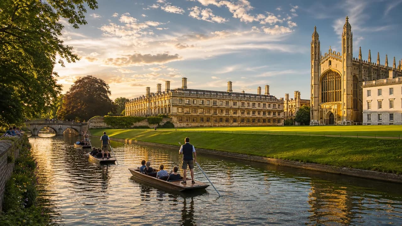 Cambridge travel hero