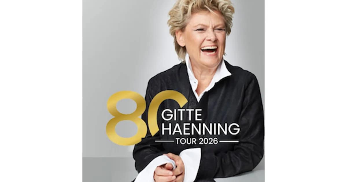 Gitte Haenning & Band - "Ich bin Stark" – 80 Jahre Gitte Haenning event image