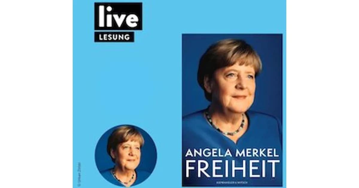 VERANSTALTUNG: Dr. Angela Merkel - LESUNG: Freiheit event image
