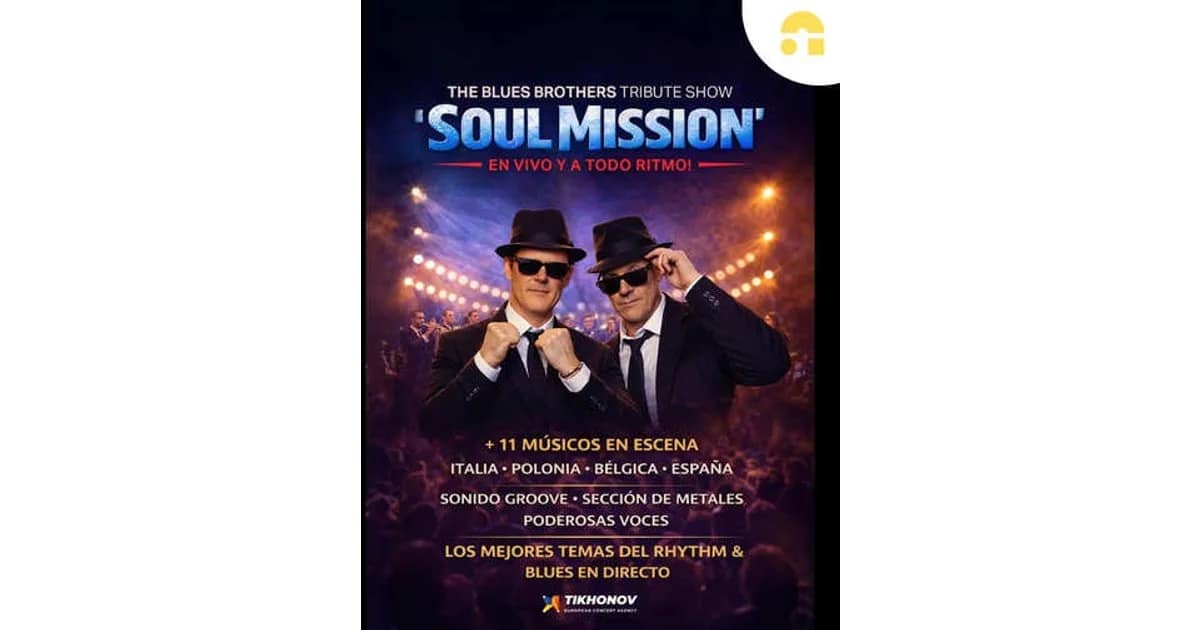 Soul Mission - The Blues Brothers Tribute Show event image