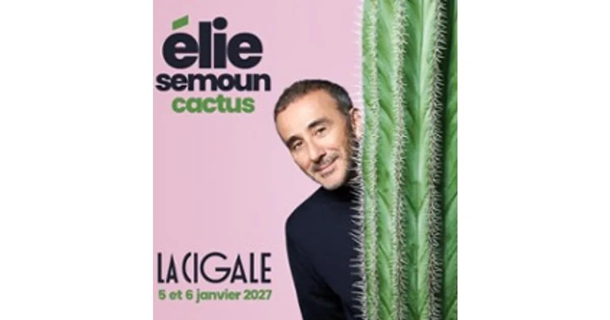 Elie Semoun - Cactus event image
