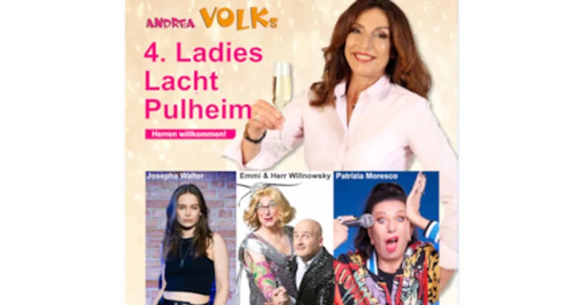 LADIES LACHT PULHEIM 2026! - Andrea Volks 4. Ladies Lacht in Pulheim! event image