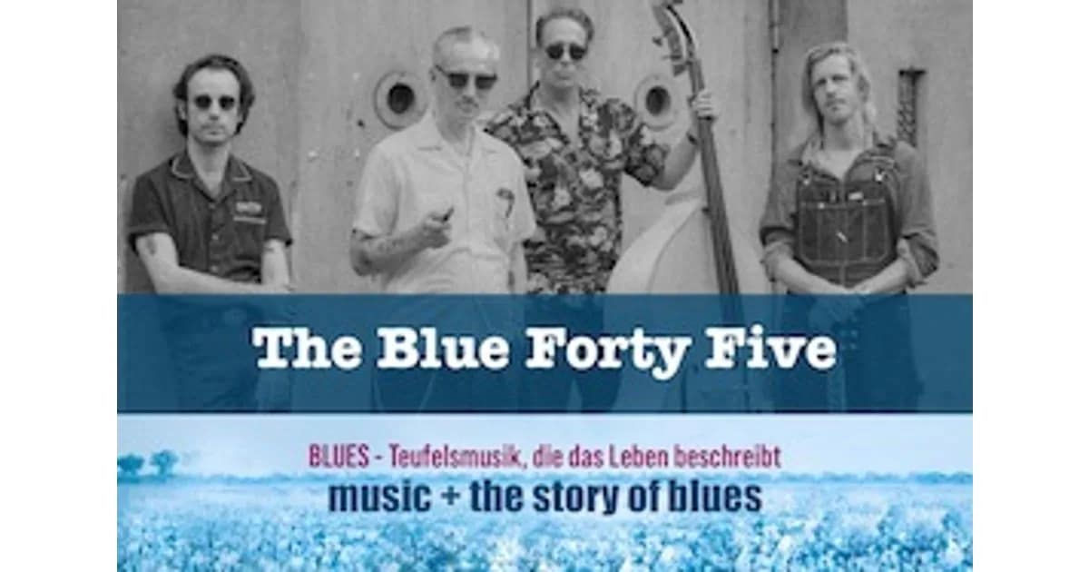 The Blue Forty Five + the story of blues - (FEN concert) event image