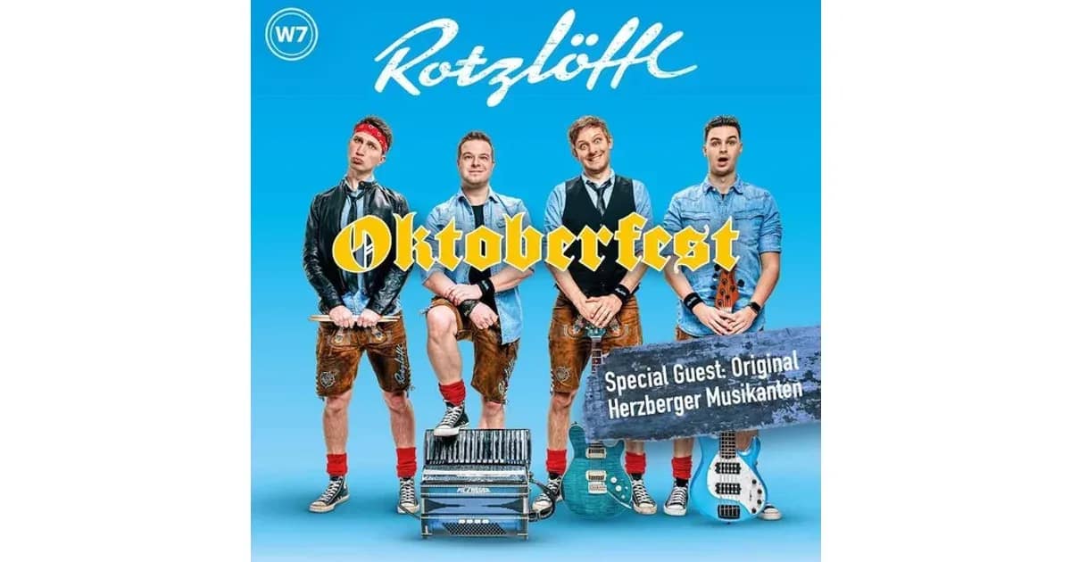 O'zapft is! Warehouse Oktoberfest mit Rotzlöffl - Special Guest: Original Herzberger Musikanten event image