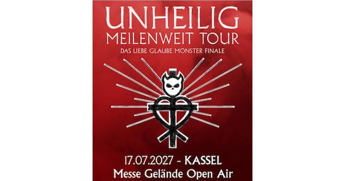 Unheilig - Meilenweit Tour - Das Liebe Glaube Monster Finale event image
