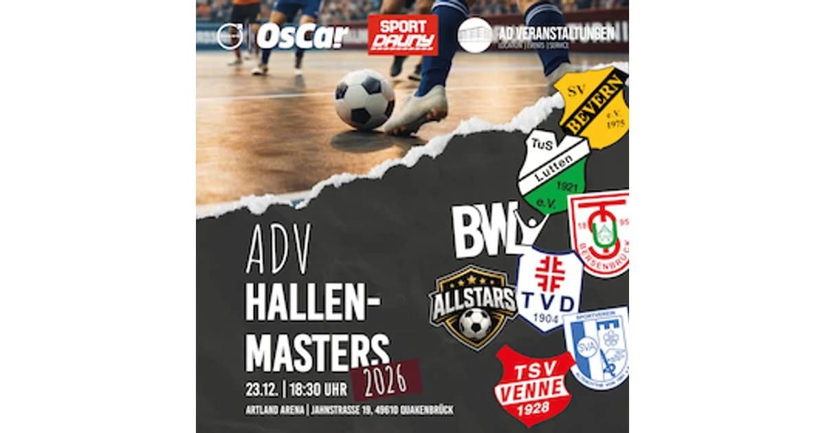 ADV Hallenmasters 2026 powered by Volvo OsCar event image