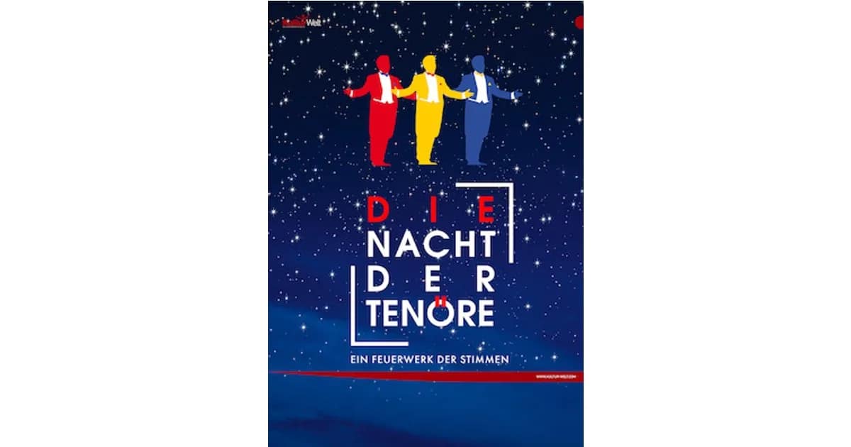 Die Nacht der Tenöre - Ein Feuerwerk der Stimmen event image