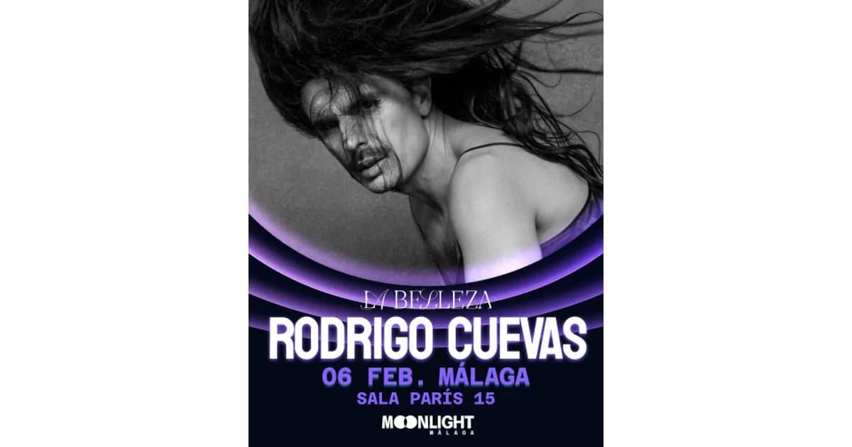 Rodrigo Cuevas - Moonlight Málaga event image