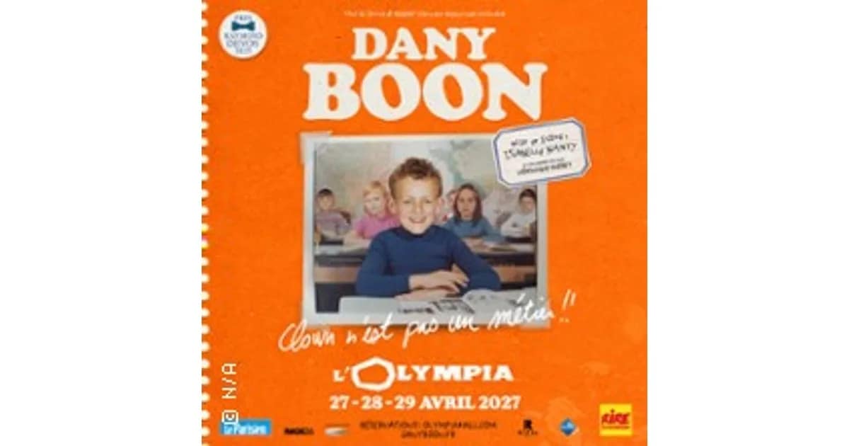 Dany Boon - Clown n'est Pas un Métier !! event image