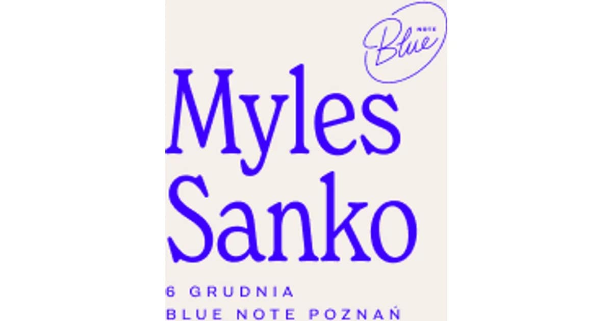MYLES SANKO event image