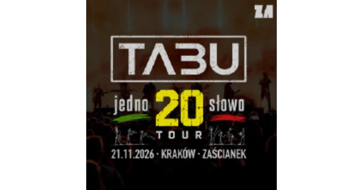 TABU “Jedno Słowo” 20 Tour event image